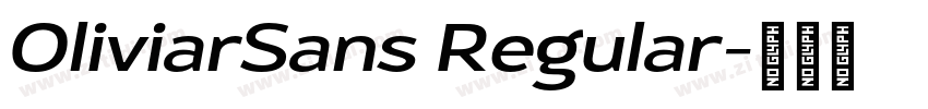 OliviarSans Regular字体转换 OliviarSans Regular字体转换